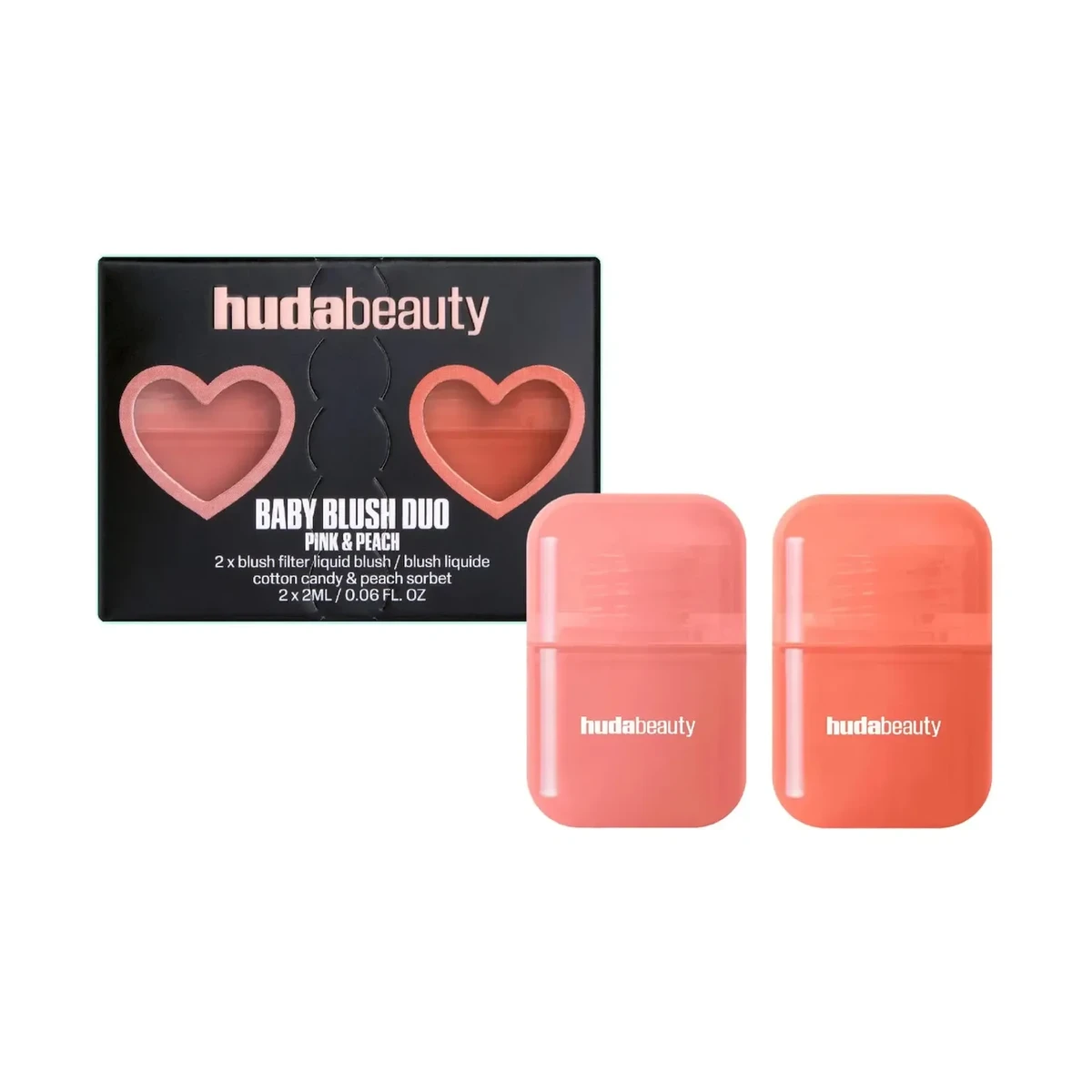 HUDA BEAUTY Mini Baby Blush Duo 